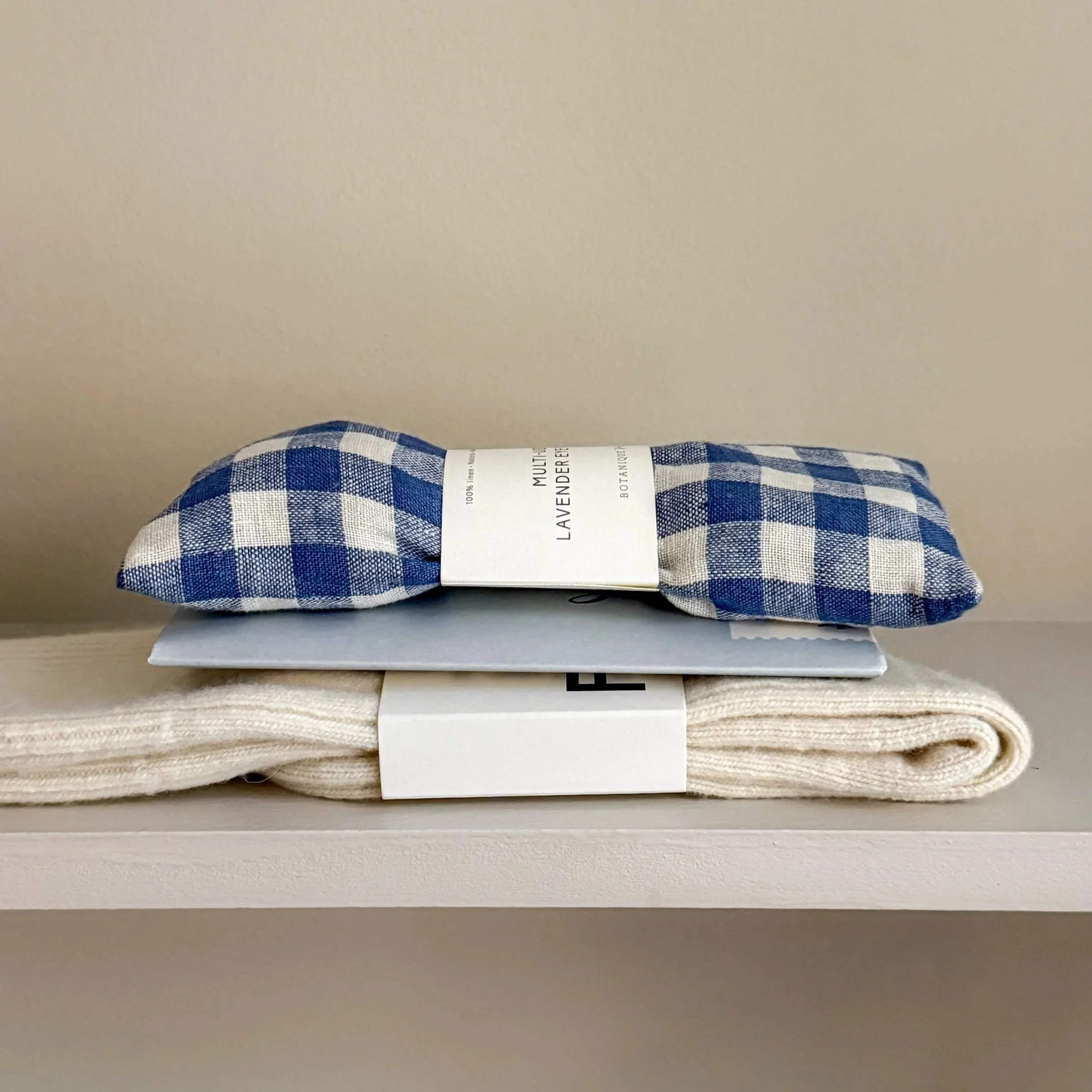 Lavender Eye Pillow Gingham Handmade Gifts