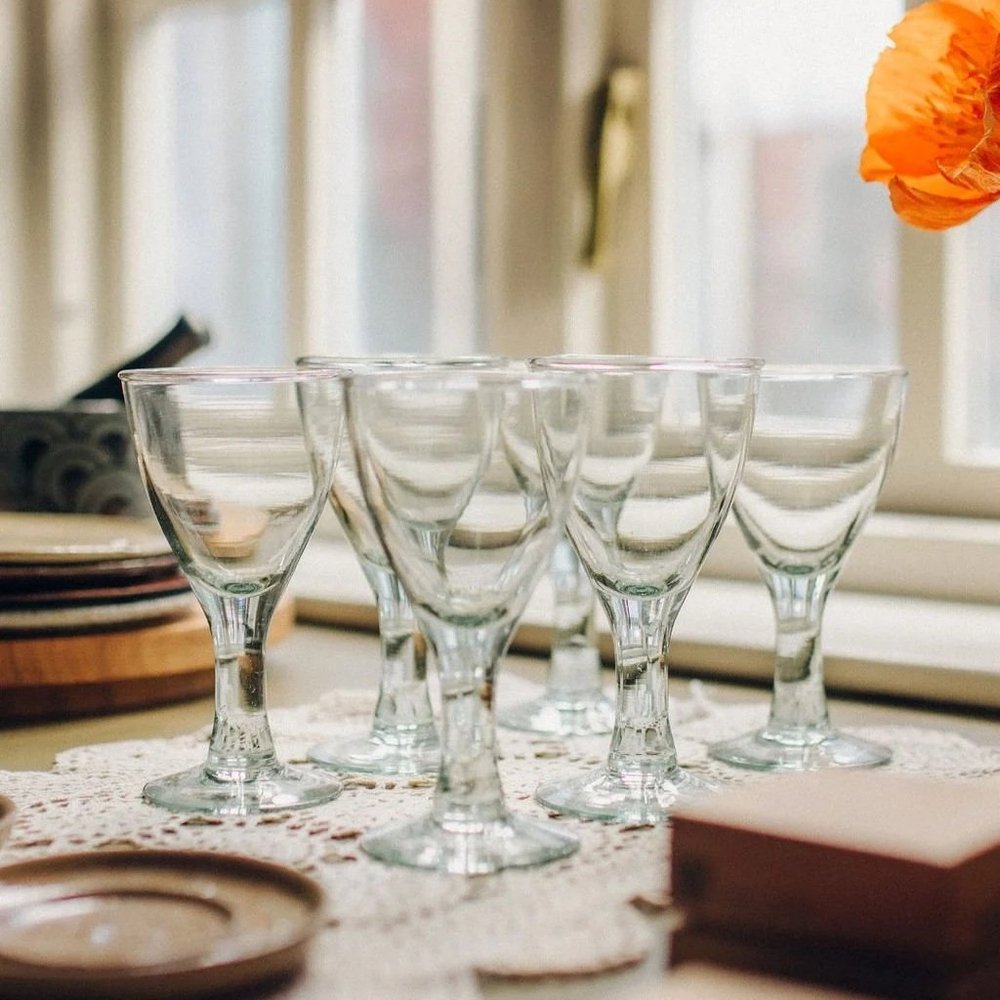 Recycled Glass Wine Glasses  Form Lifestyle Store