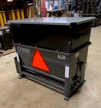 Model 640H Drop Spreader - Bauman Manufacturing