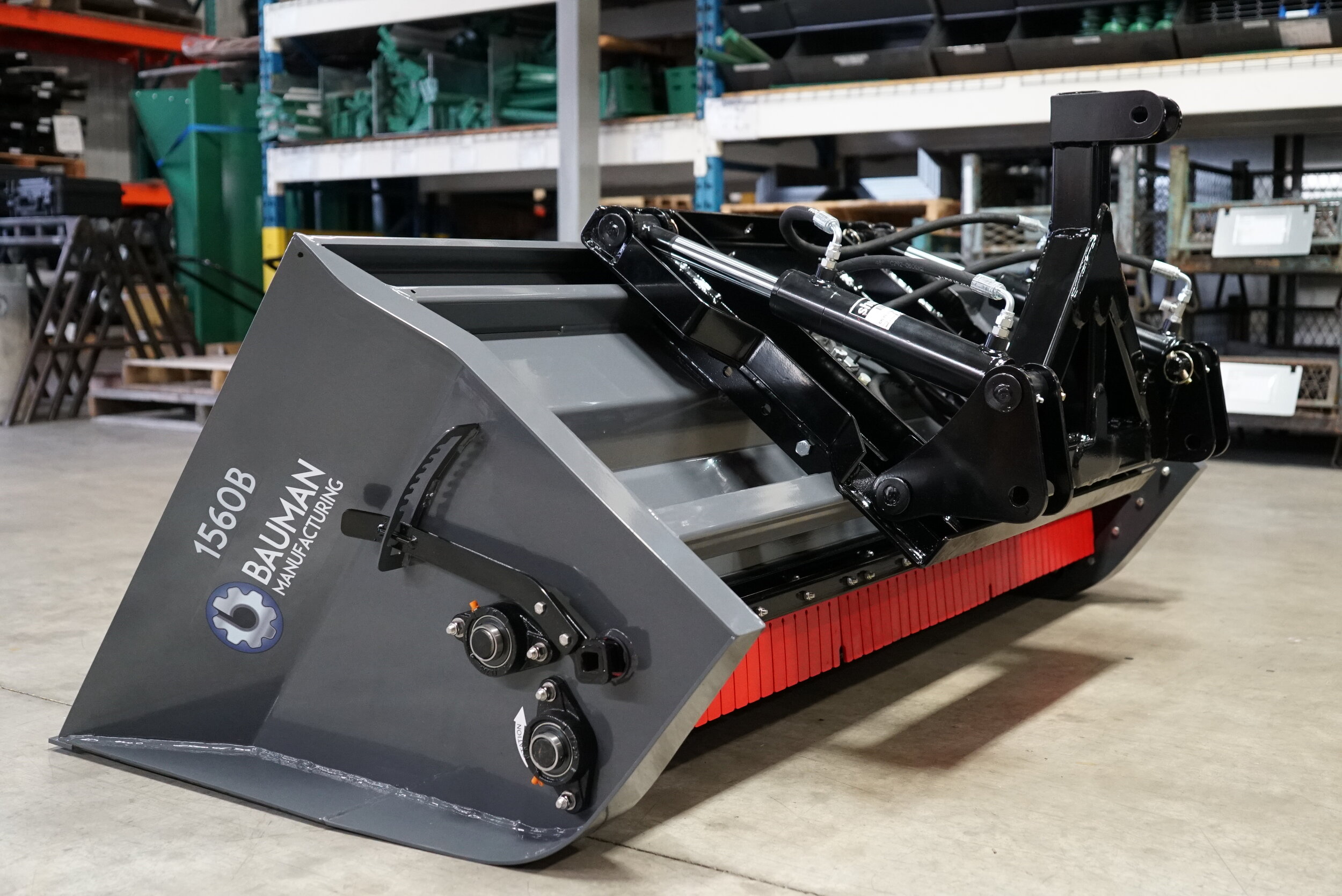 Model 1560B Drop Spreader - Bauman Manufacturing