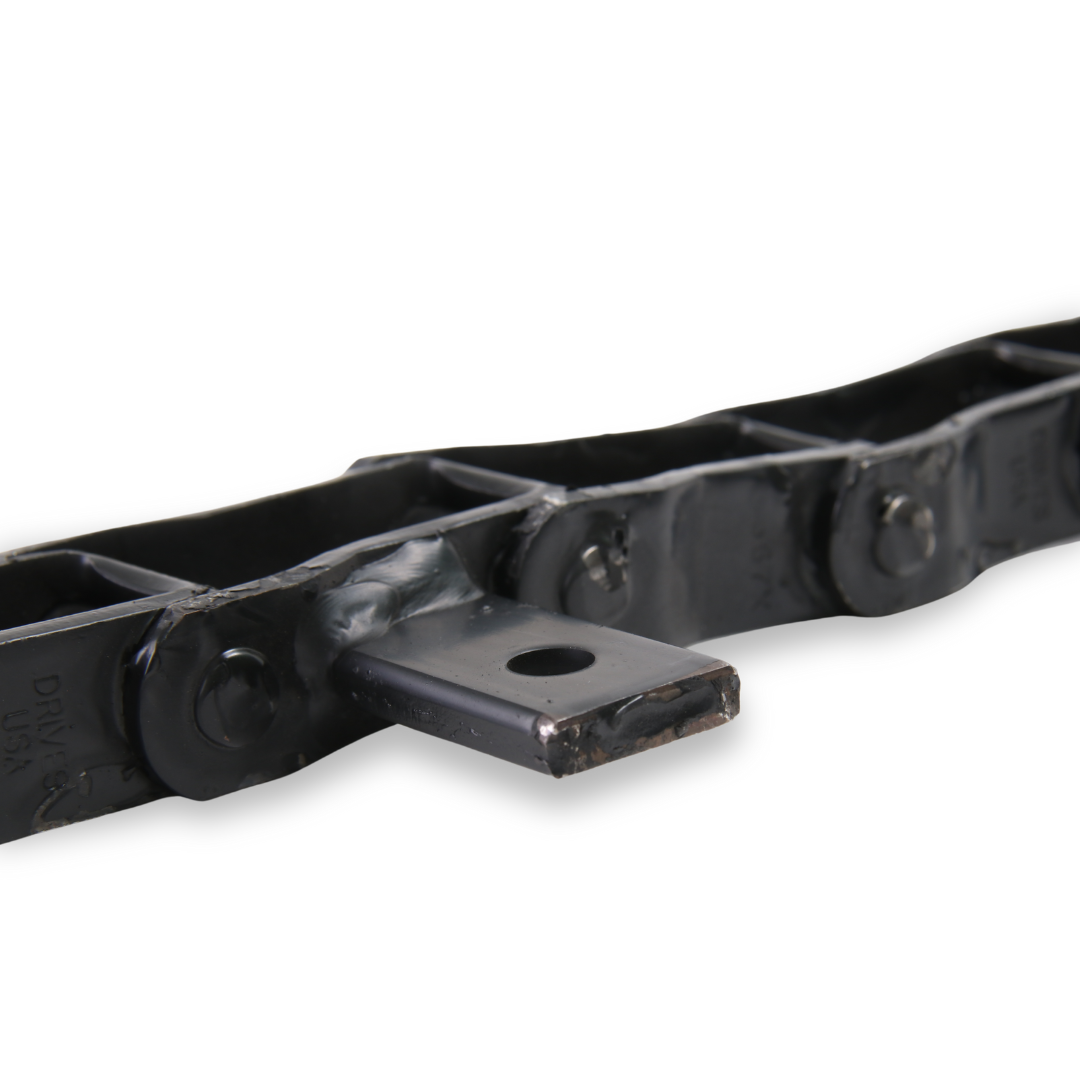 A photo of Pintle Chains on a white background
