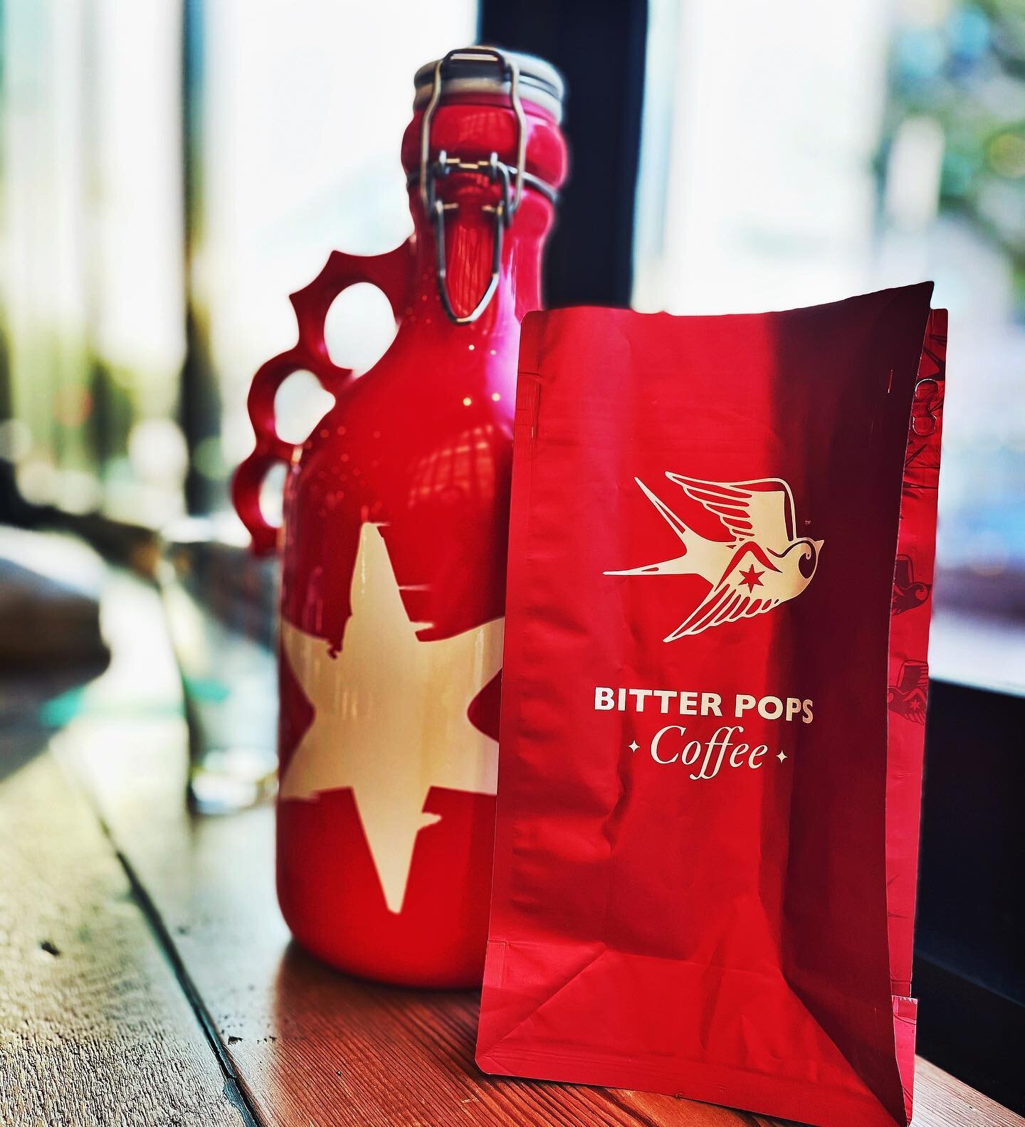 Oh shit. Go to @bitterpops for all of it. Hexe roasted coffee, all the local beers, amazing food! Coming soon. You know!🔪💋