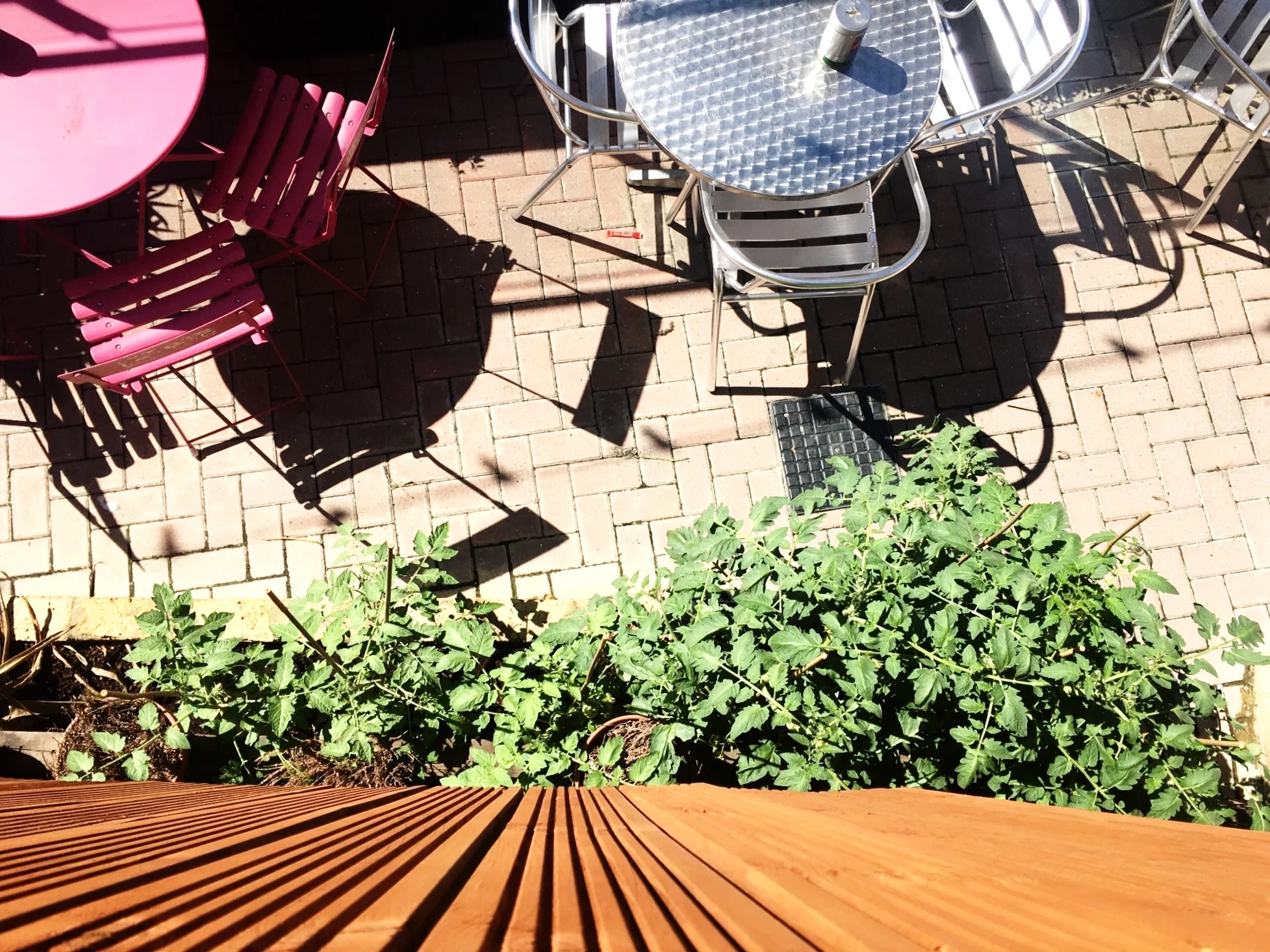 come and sit in our garden