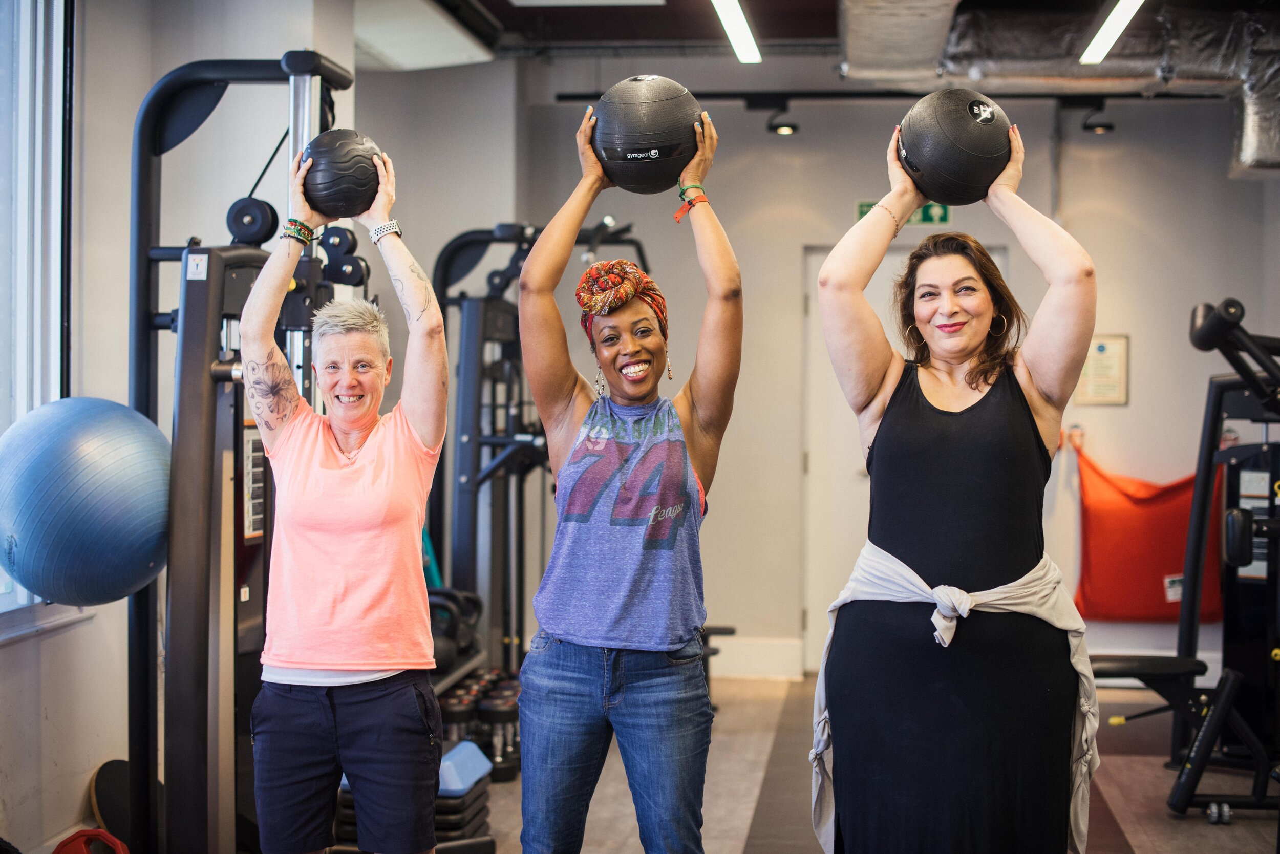 Our gym offers a space exclusively for women to work out with ease