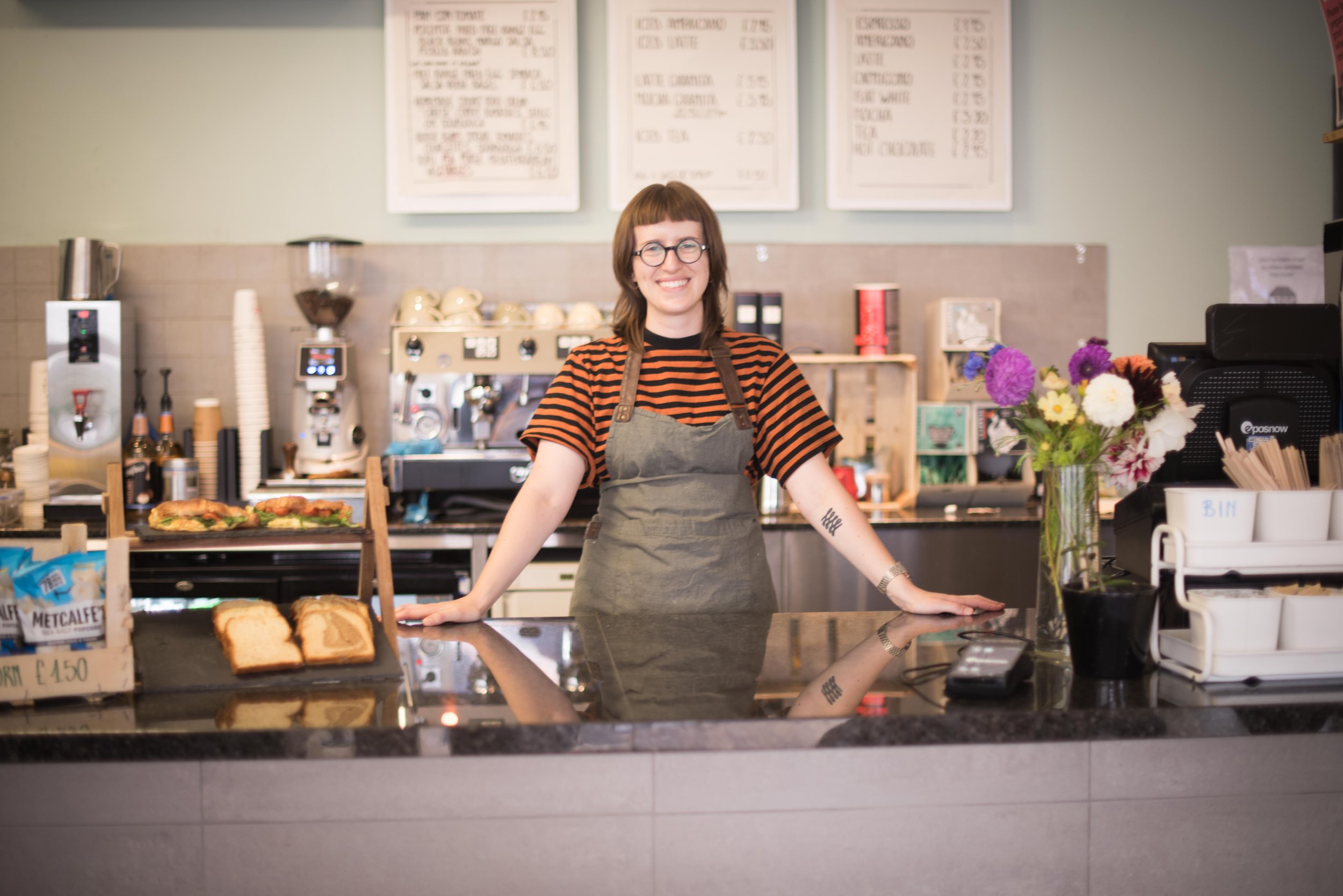 the friendly staff at cafe, the bridge cafe.jpg