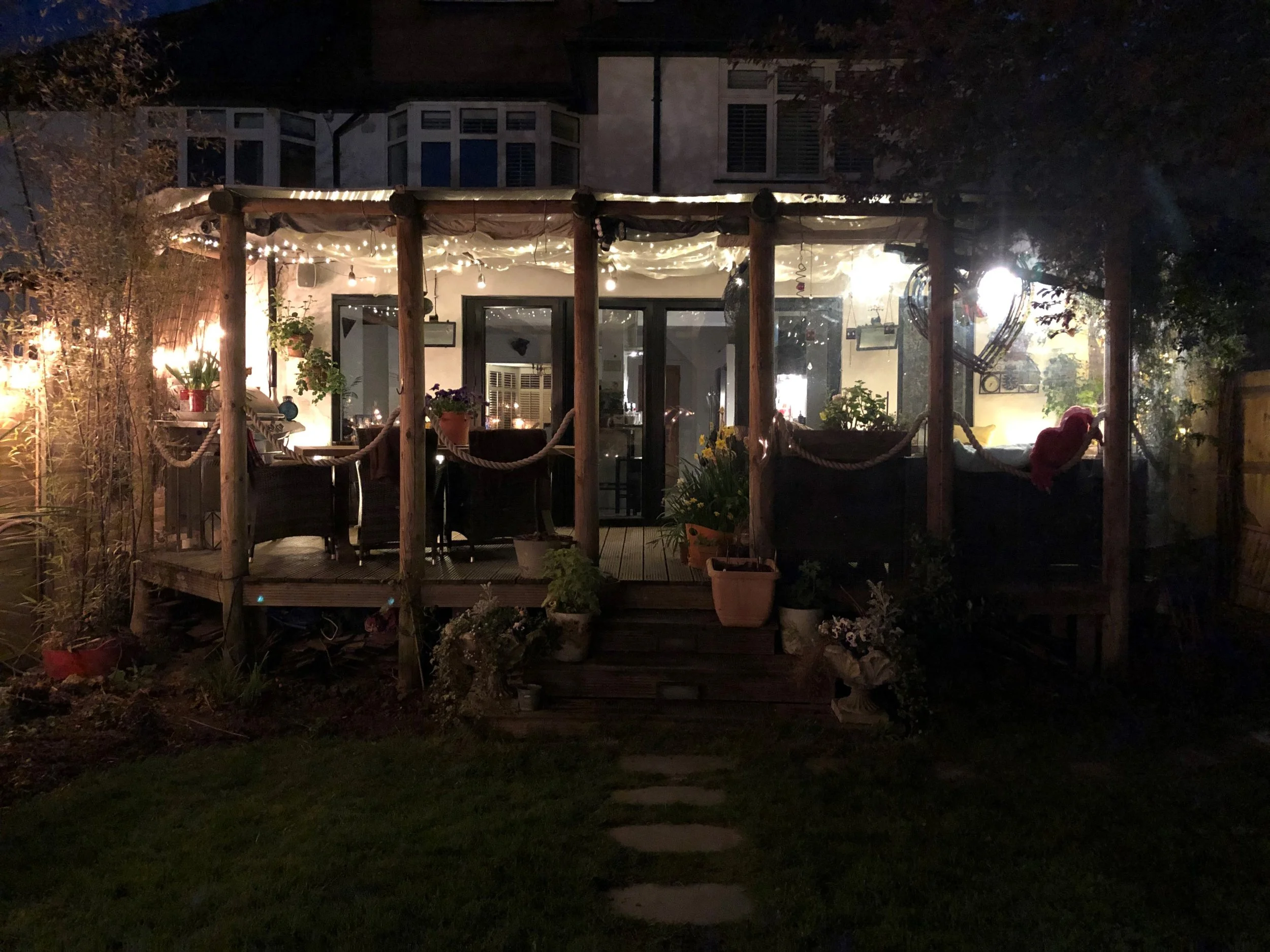 91 Arundel Road night garden.jpg