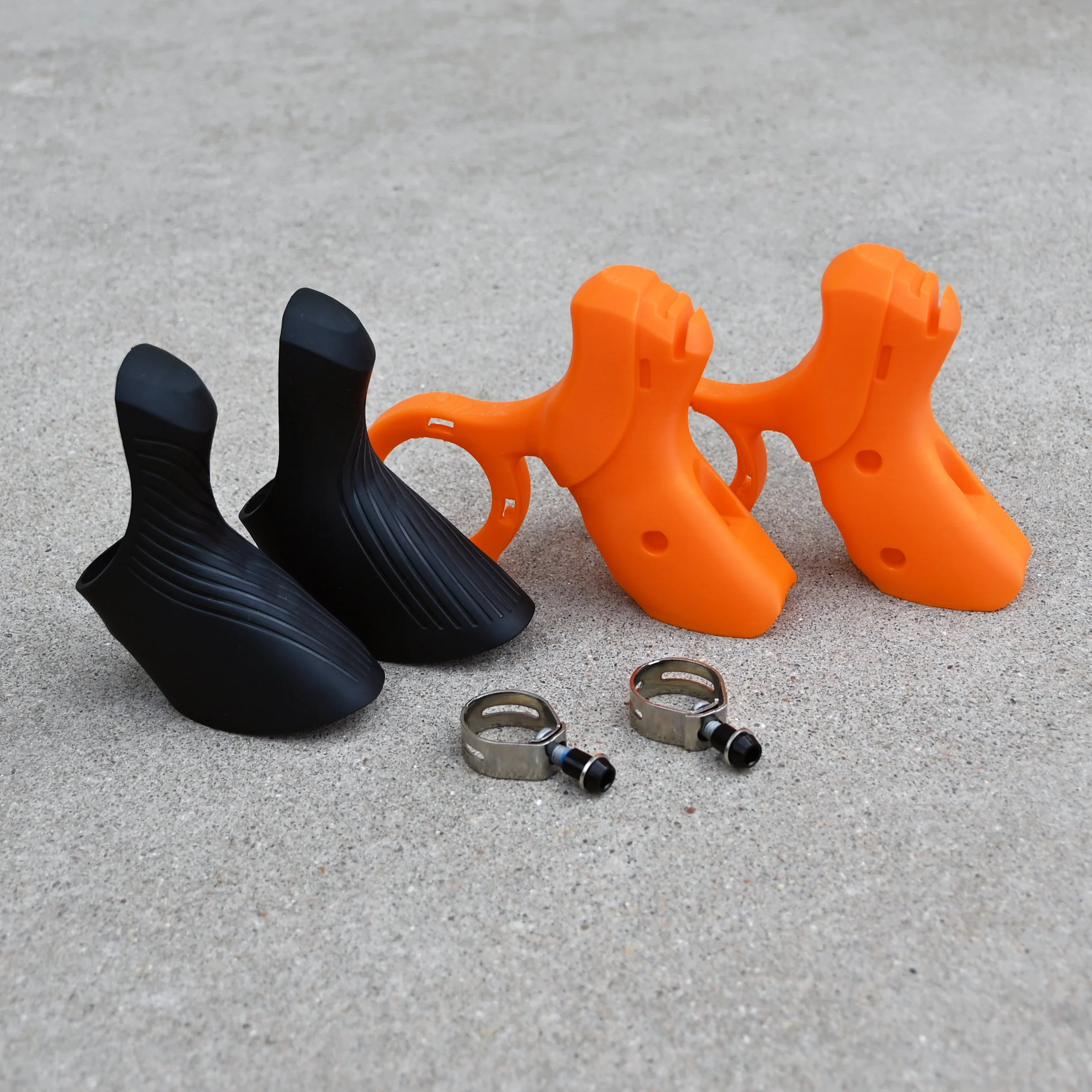 Zwift Hood Mounts Click V2 Parts in Orange 3.jpg