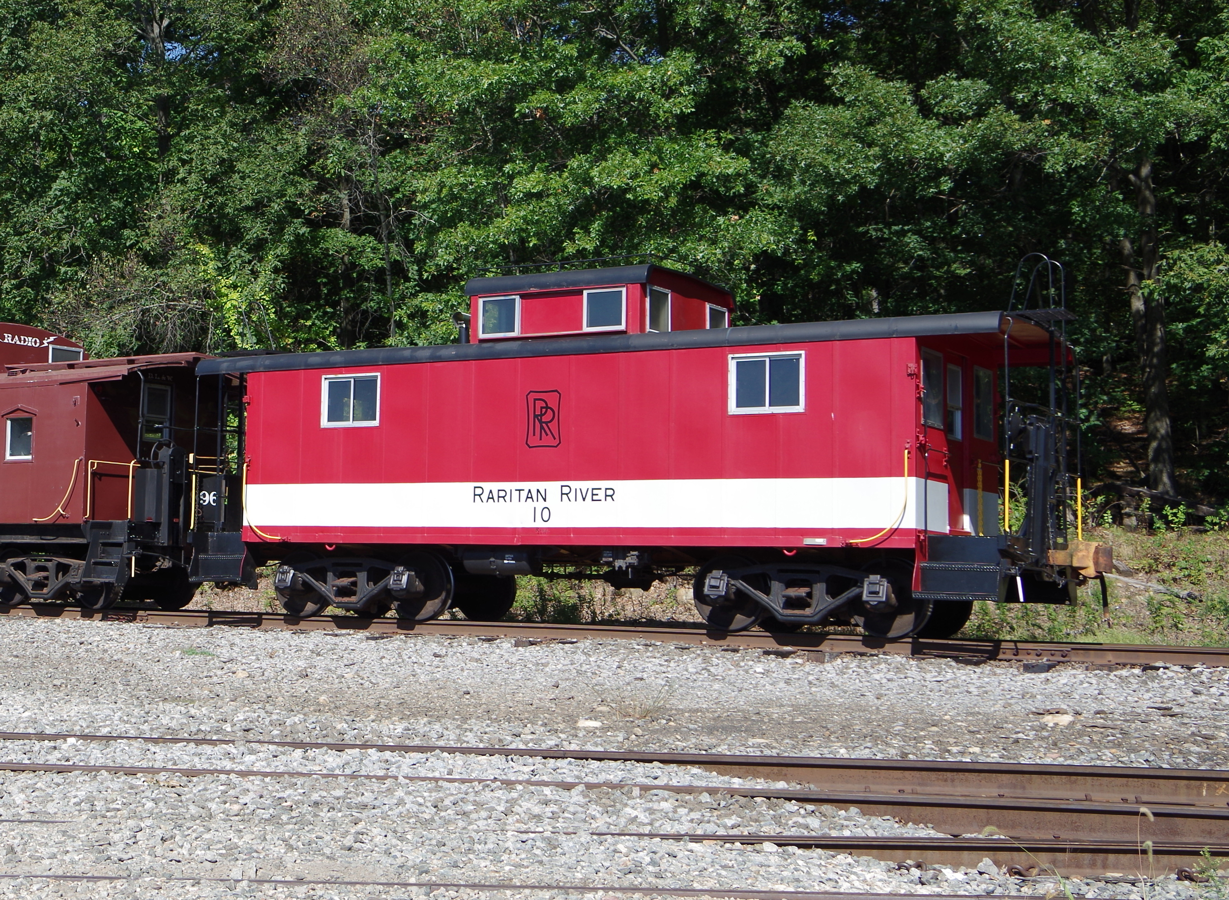8x10 Photo NJ Caboose 7 at South Amboy RRRR Raritan River Railroad 