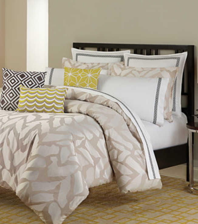  Designed this animal jacquard pattern for Trina Turk's residential collection, as well as the embroidered decorative pillows. 