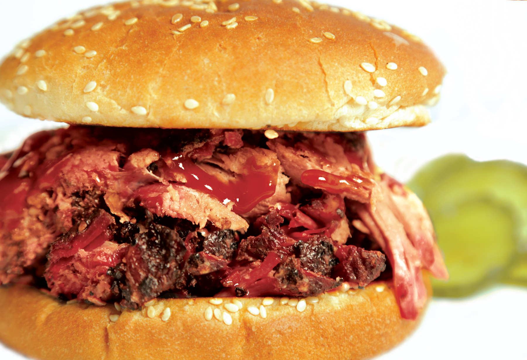 BRISKET SANDWICH A CROWD FAVORITE!