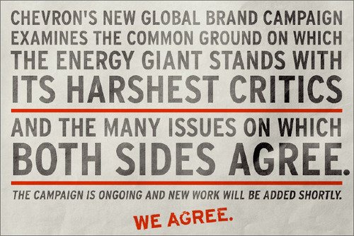 CHEVRON - We Agree