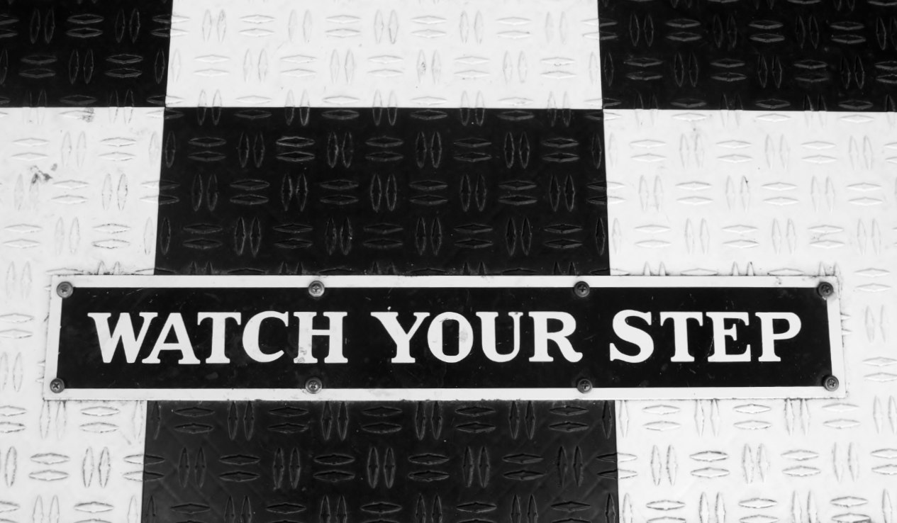 Watch your step - Snohomish, WA