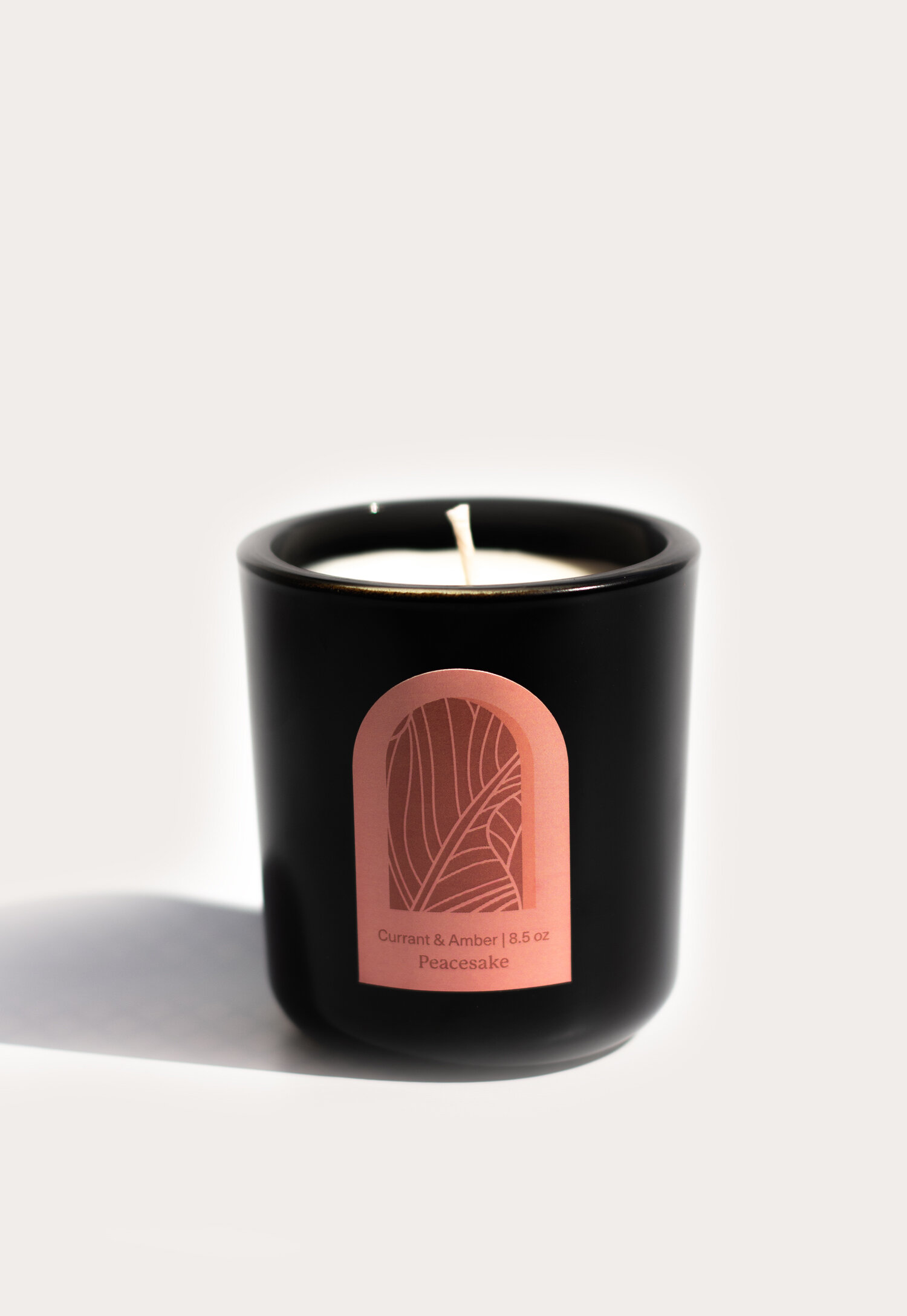 Currant & Amber soy candle, phthalate-free, and a cotton wick ...