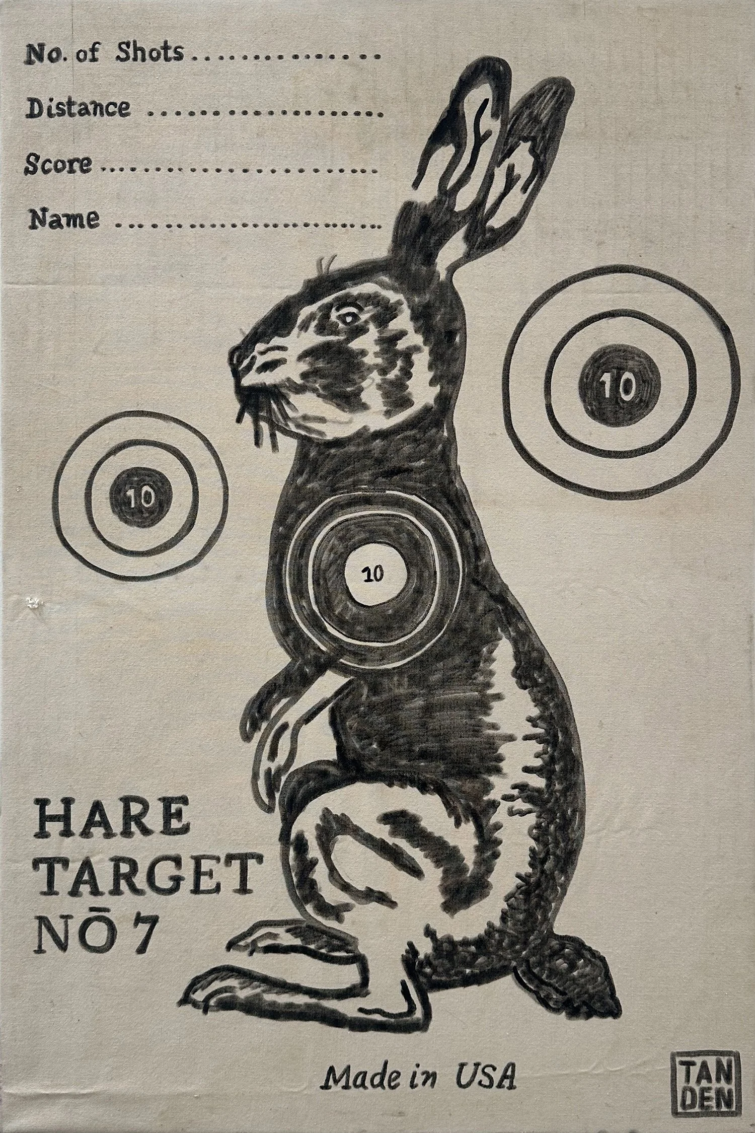 HARE TARGET NŌ 7 24 X 36 .jpg