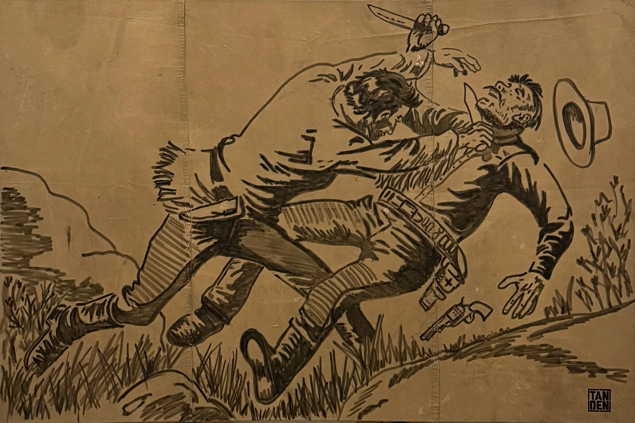 KNIFE FIGHT 72 X48.jpg