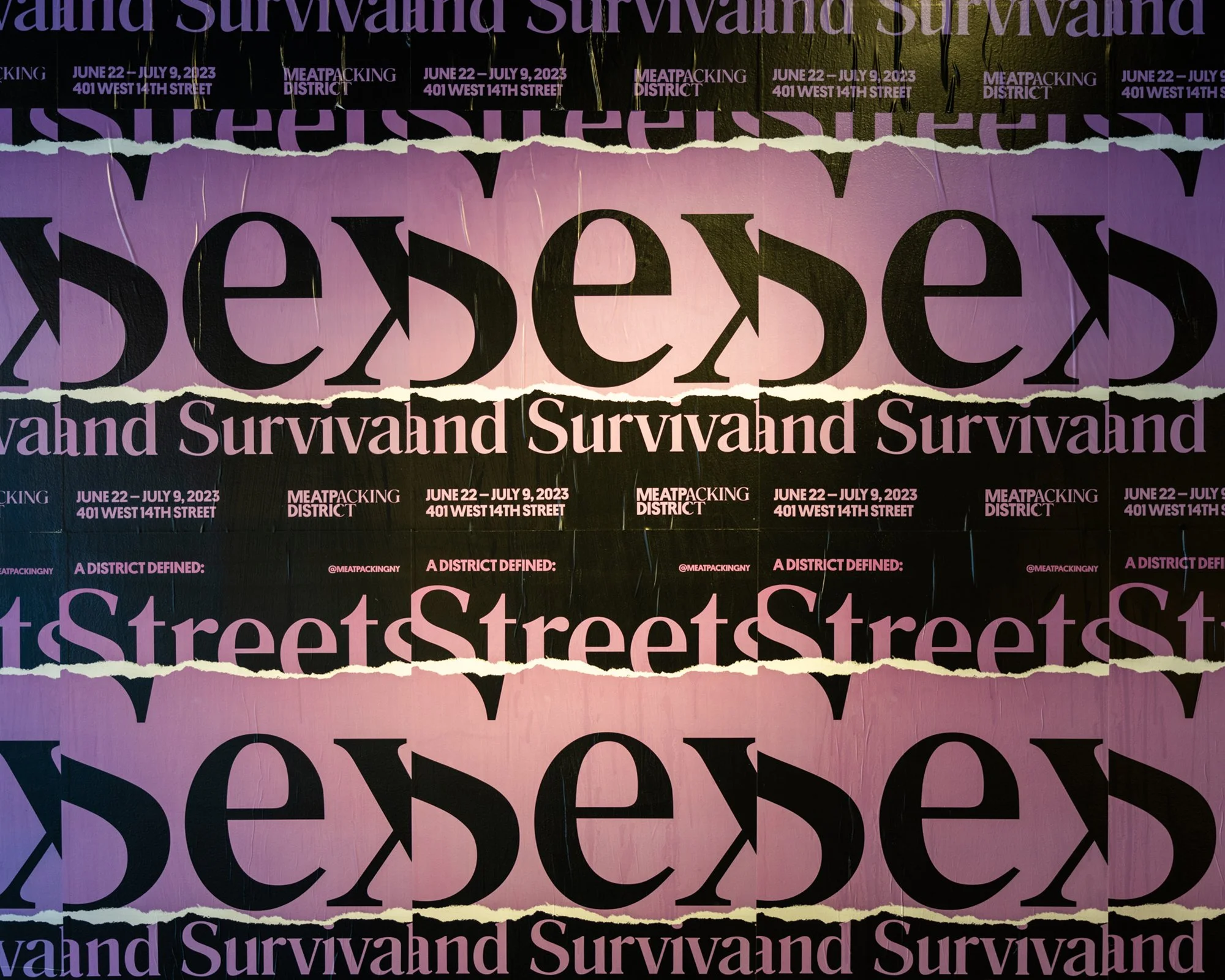 Meatpacking District, Branding, Print, Event Design
