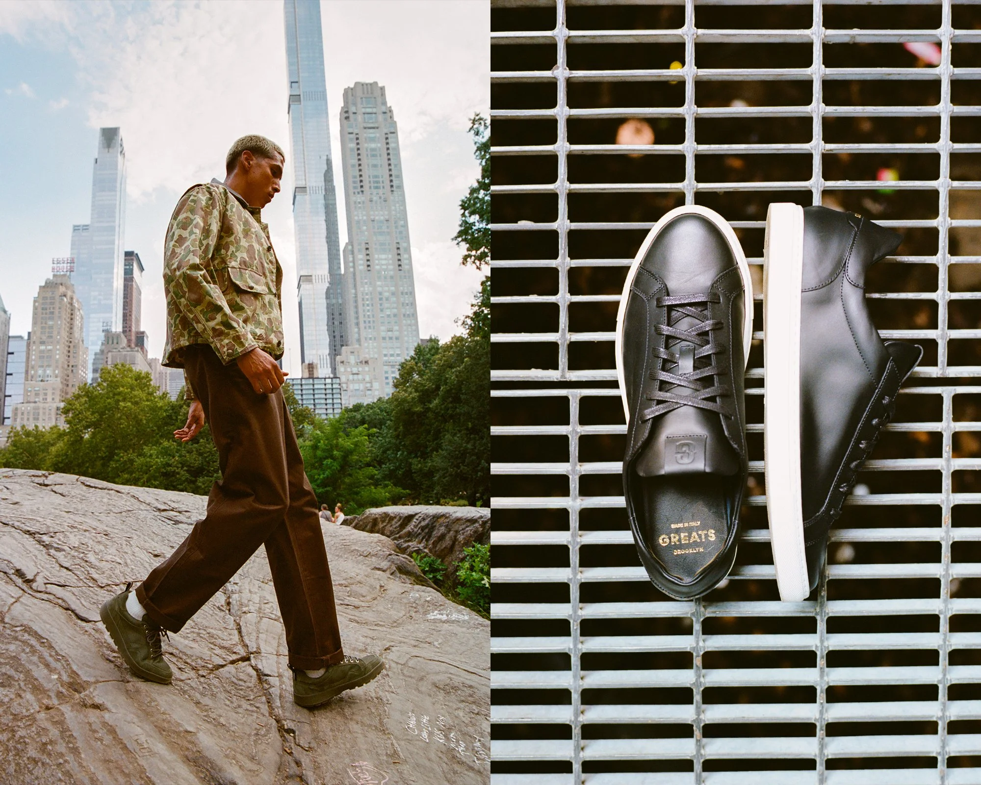GREATS NYC, Art Direction. Photography: Steven Stinson