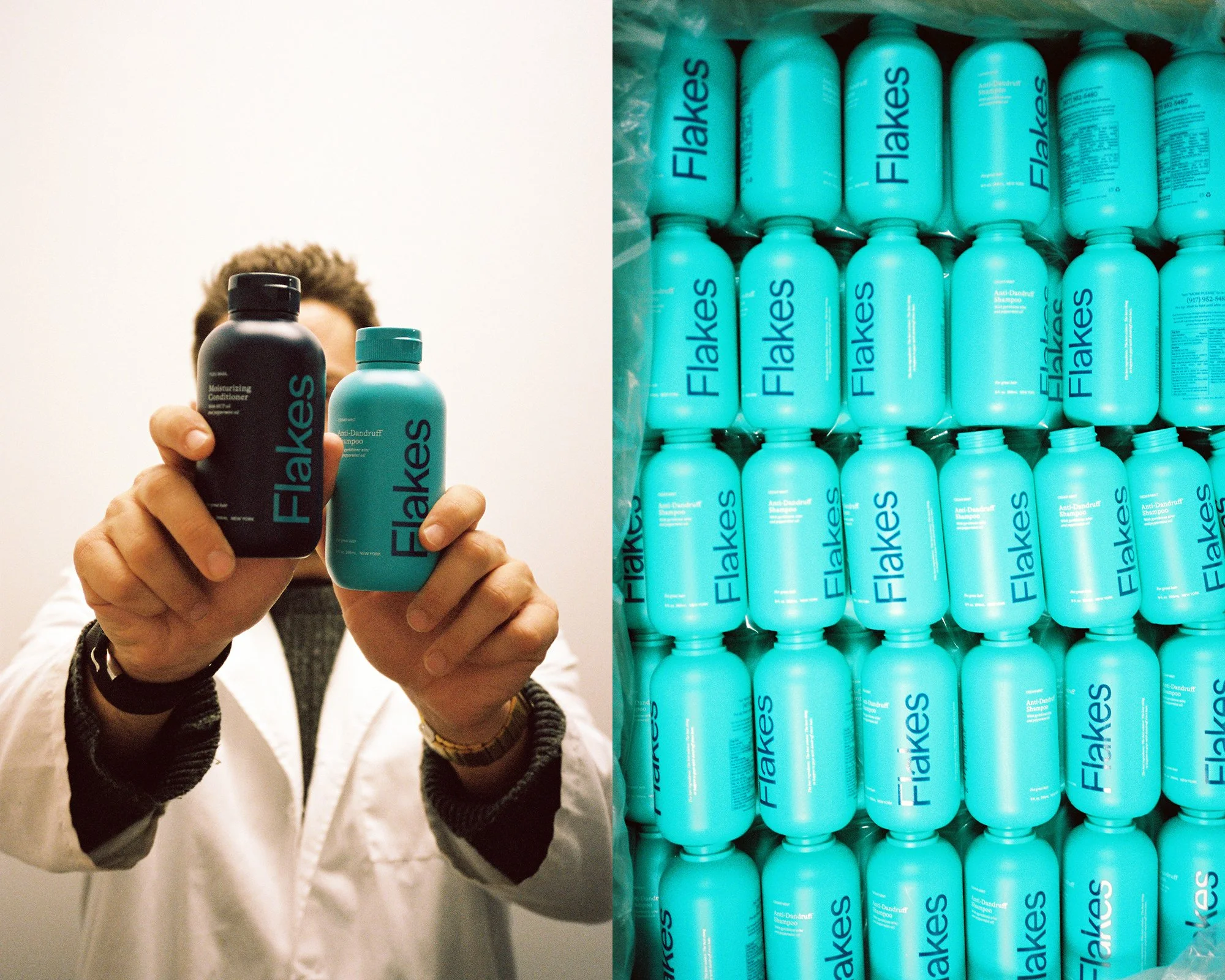 Flakes, Branding, Creative Direction. Photography: Sean Sutherland