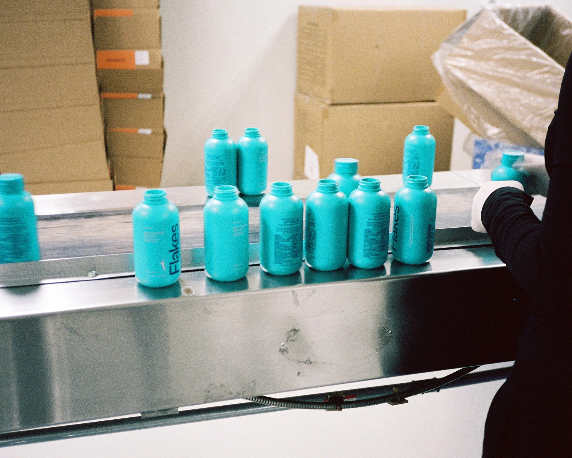 Flakes, Branding, Creative Direction. Photography: Sean Sutherland