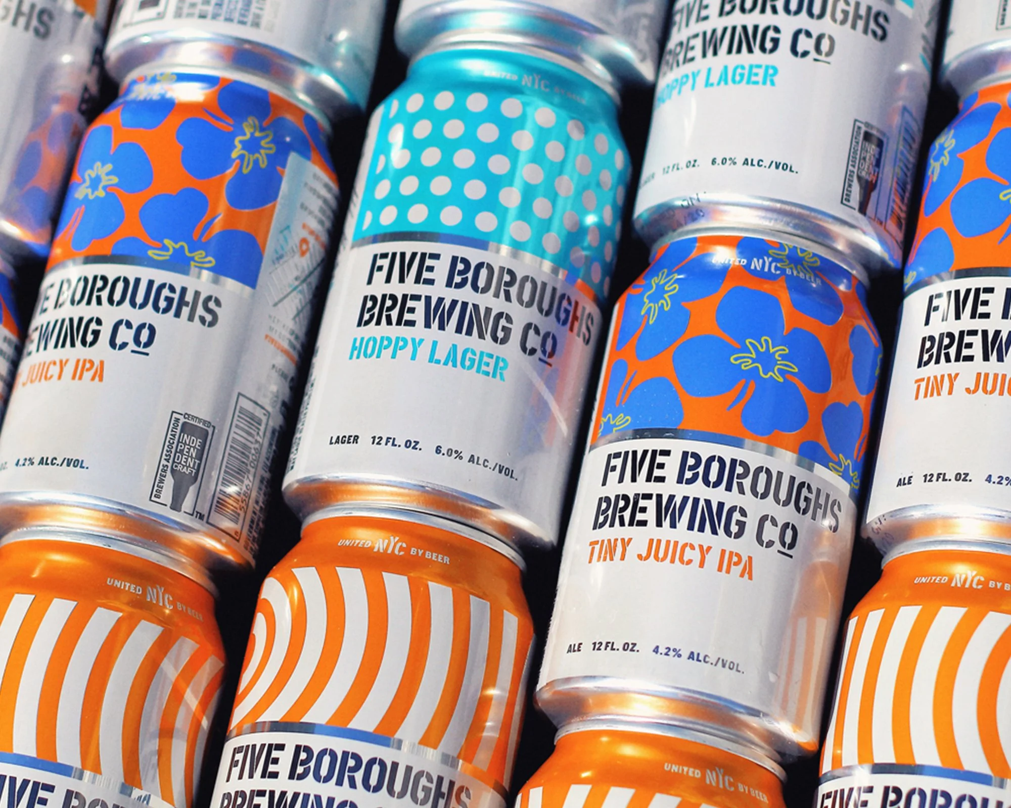 Five Boroughs Brewing Co., Branding, Packaging, Creative Direction