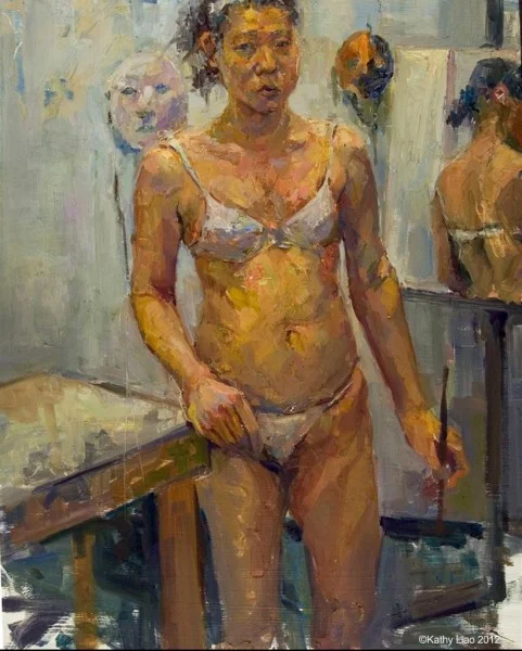 Self Portrait with Masks