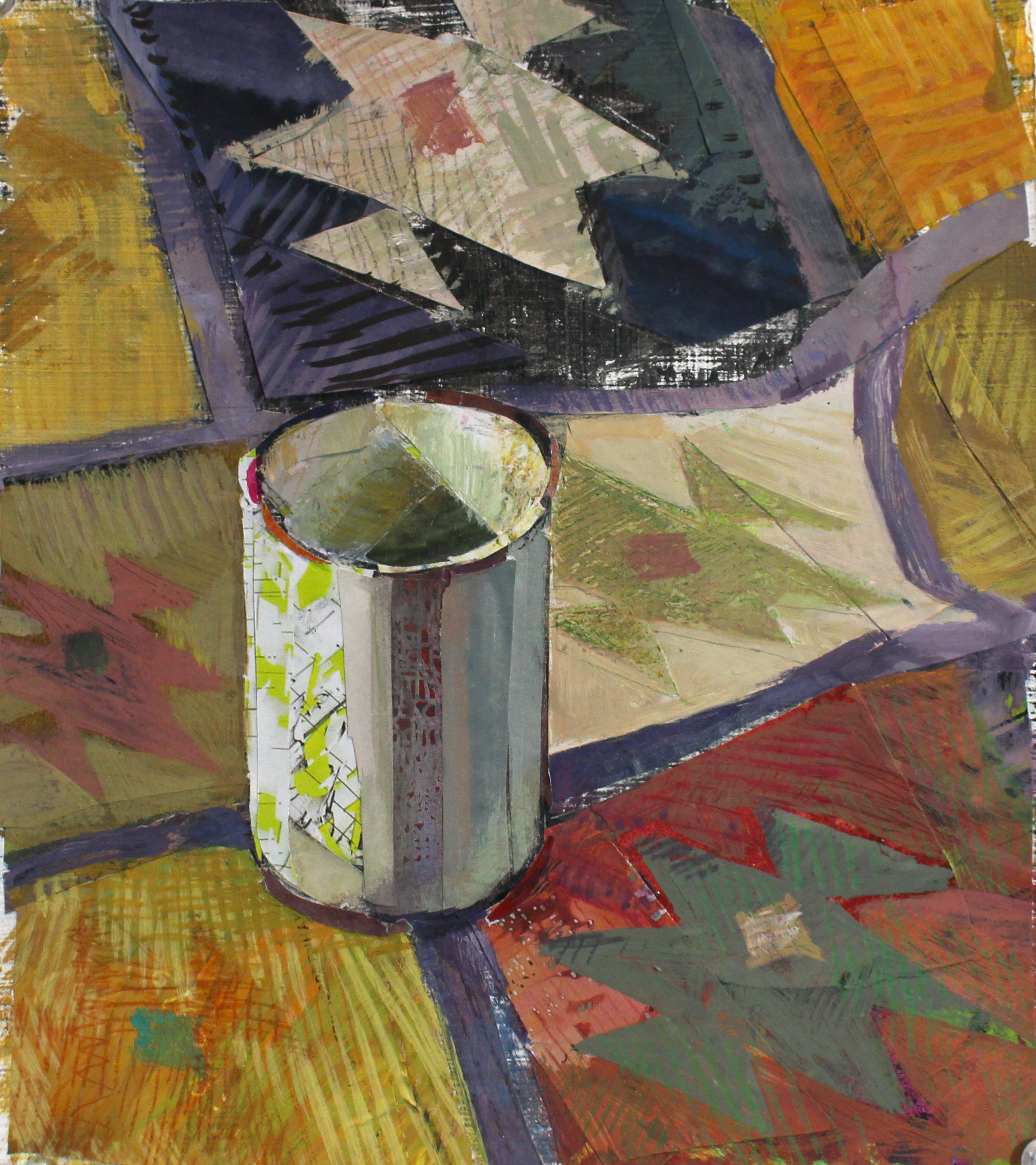 Cup 6_8x9_Collage and gouache on paper.jpg