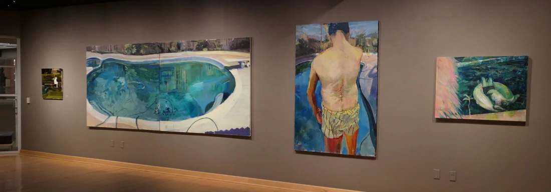 Installation shot (courtesy of Stephanie Baugh at Monmouth College)
