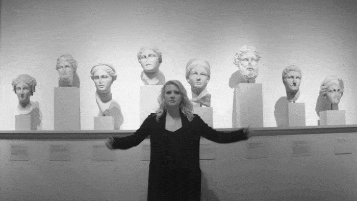 Kate McKinnon and some ancient Greeks