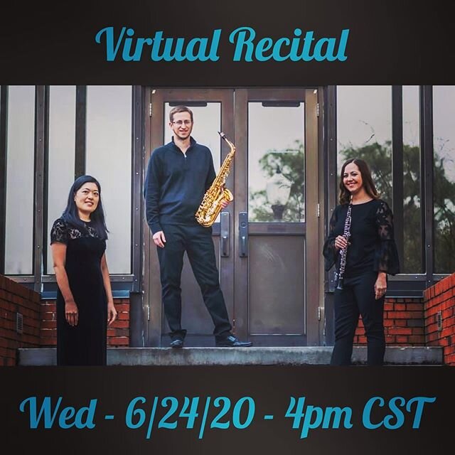 Three Reeds Duo was selected to perform at this year&rsquo;s International Double Reed Society conference in Iowa City. Unfortunately due to Covid-19, this event was cancelled.

BUT... Covid can&rsquo;t stop the music! We will be joined by pianist Ch