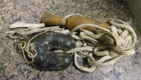 The tools of the falconer’s trade - lure and creance