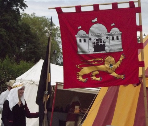 The importance & ongoing relevance of heraldry was explained to all