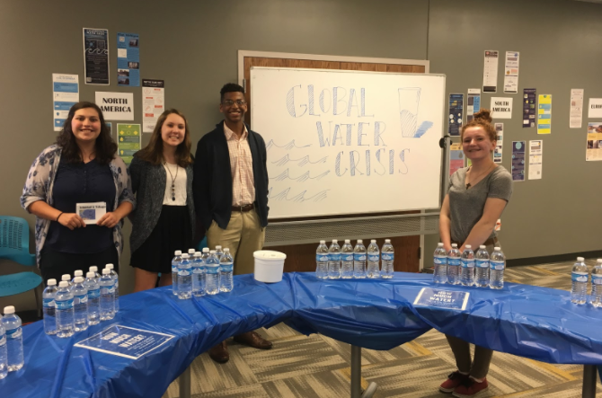 Educate our community about freshwater scarcity in our world today.