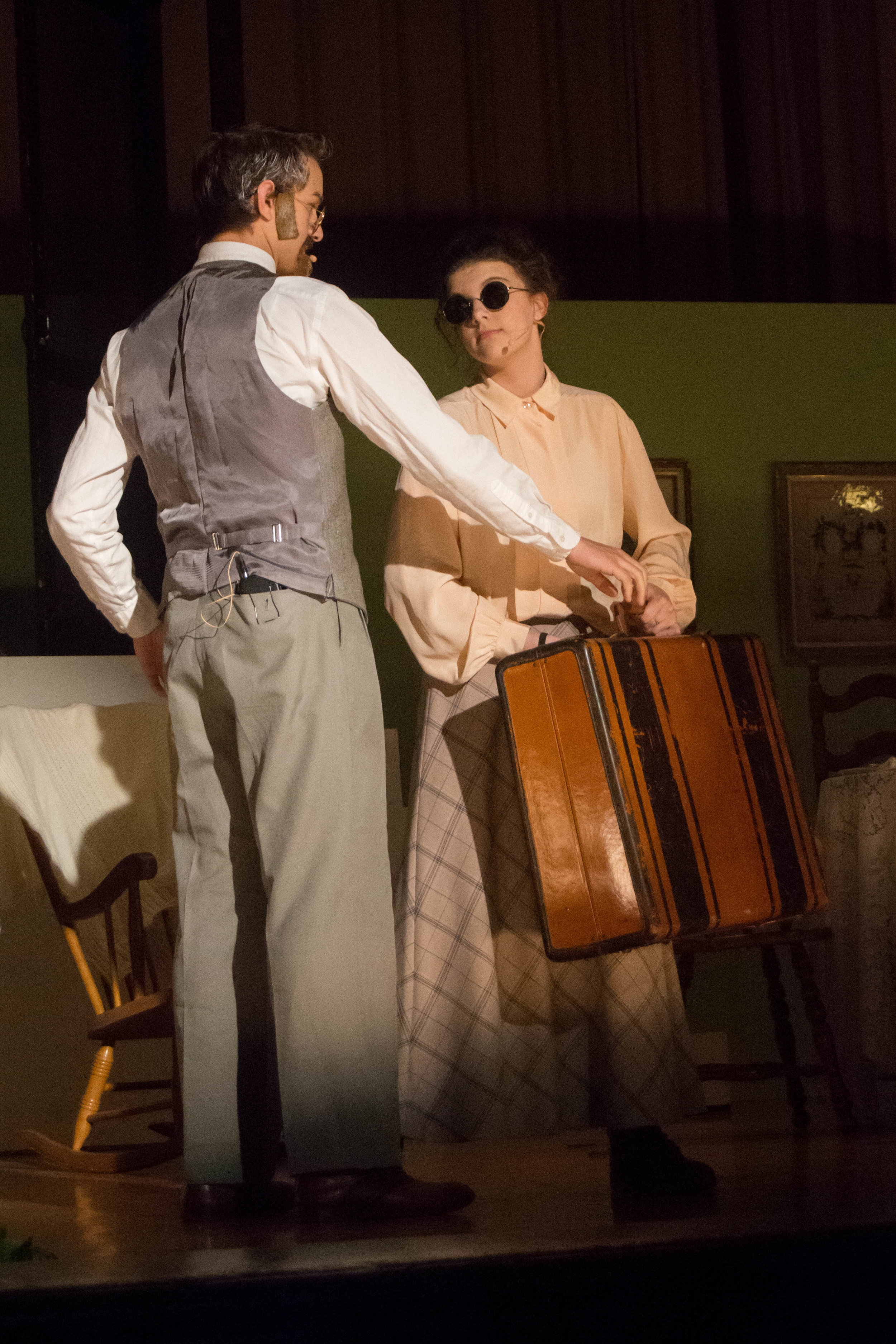 As Annie Sullivan in The Miracle Worker