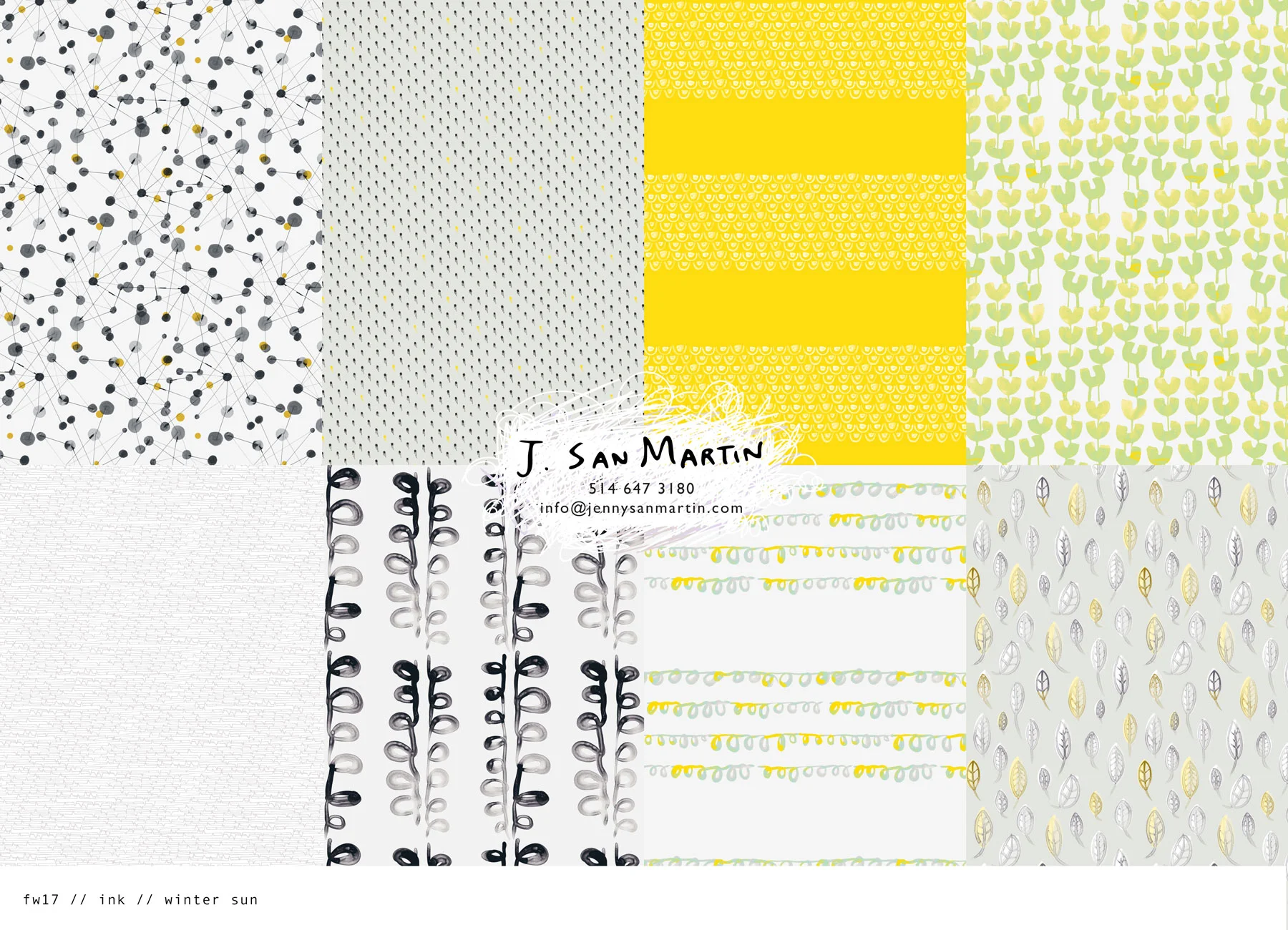 Fabric-by-the-yard-Jenny-San-Martin-Design-scallops-winterSun-Fabric-collection