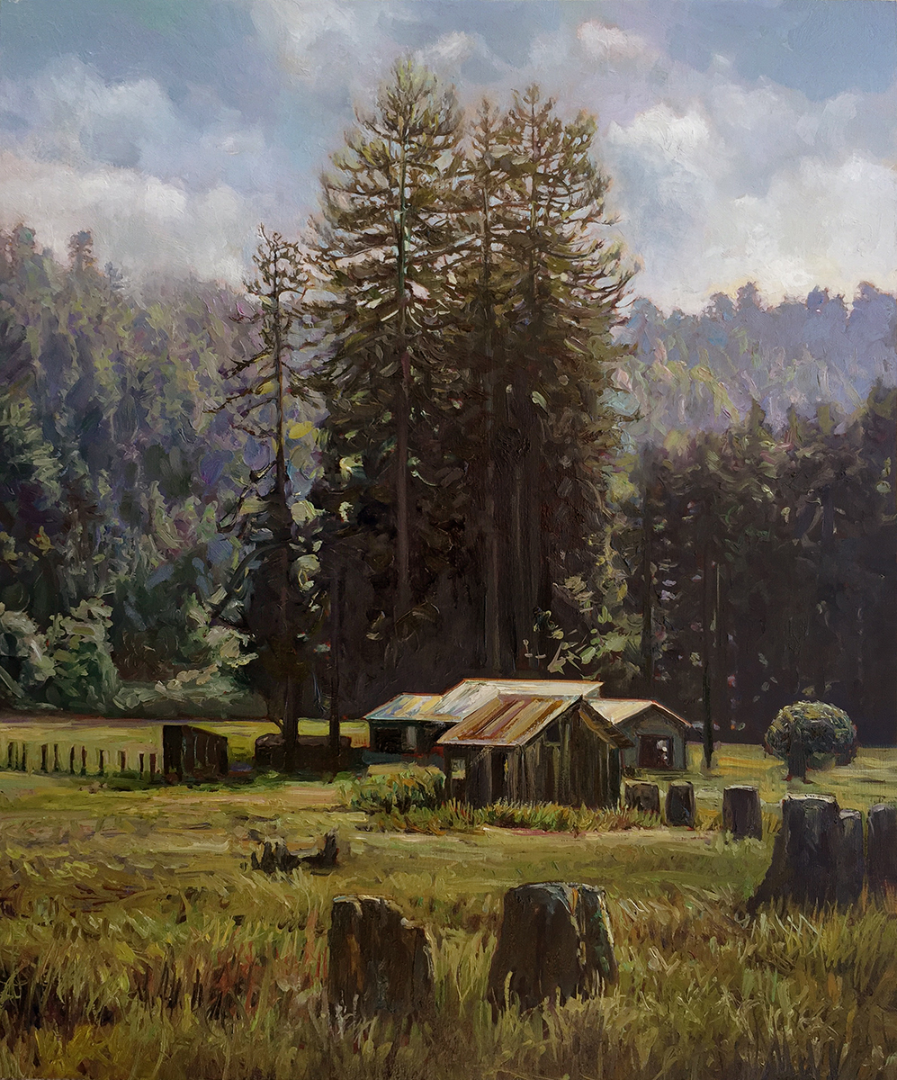 THAT WHICH REMAINS, NO. 1 24” x 20” oil on panel