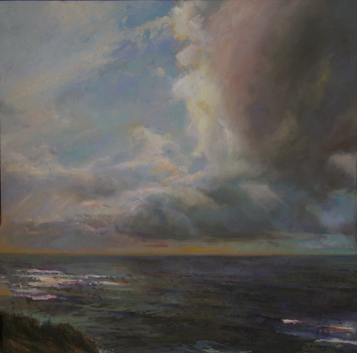TERRA AUSTRALUS 48" x 48" oil on canvas