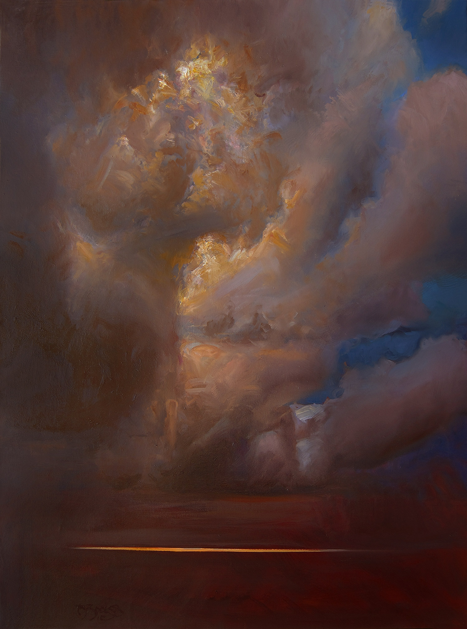 ANDROMEDA, NO. 2   40" x 30" oil on canvas