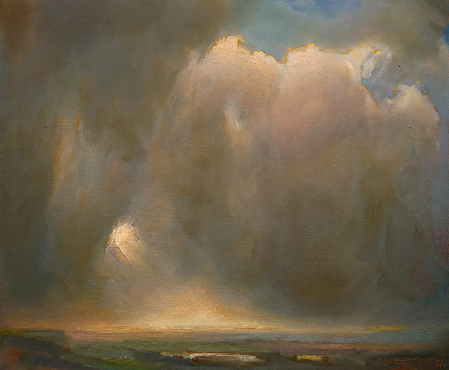 SHROUD 20" x 24" oil on panel