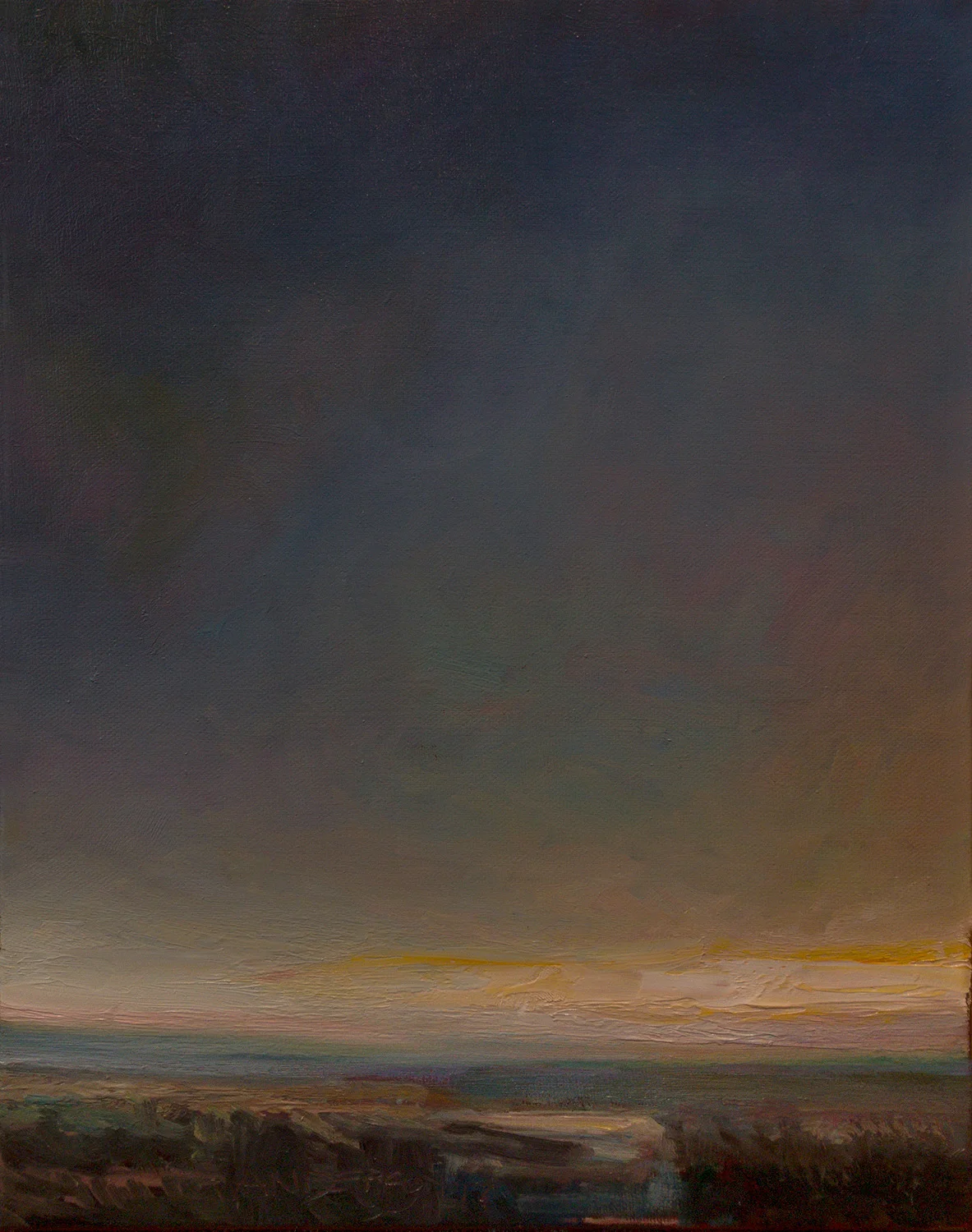 TERMINUS, NO. 5 14” x 11” oil on canvas