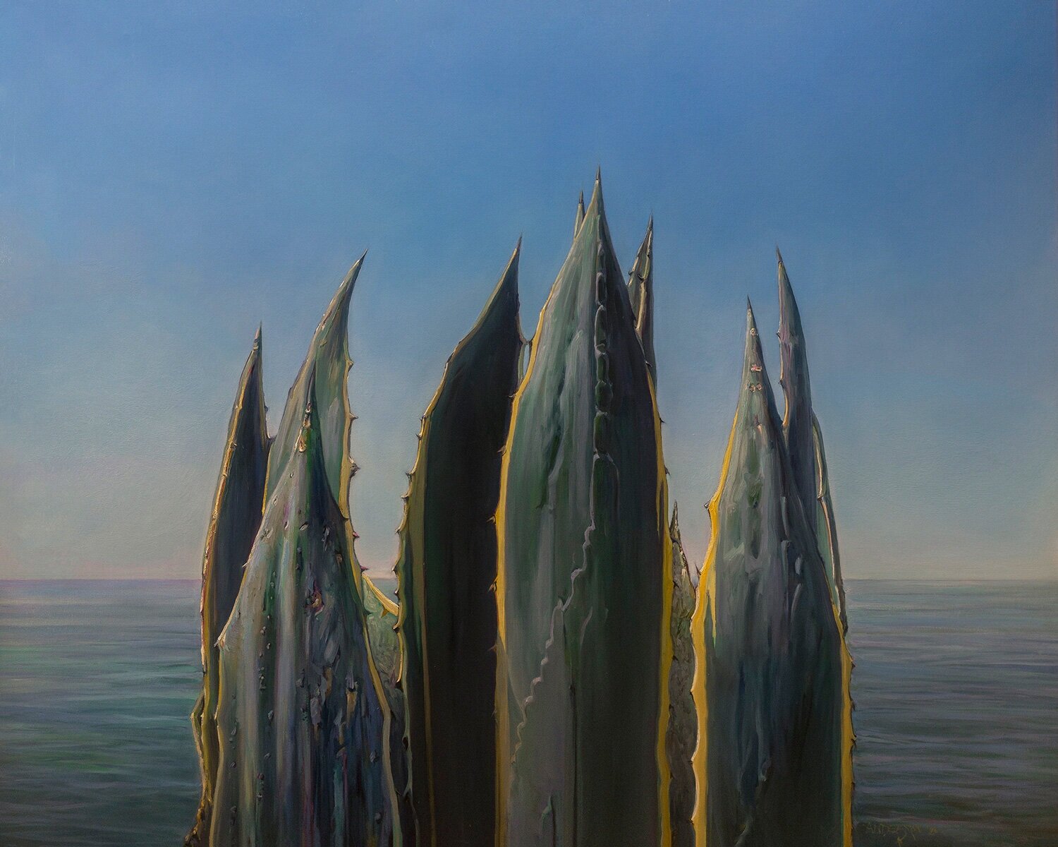 CATHEDRAL (2020)   48" x 60"  oil on canvas