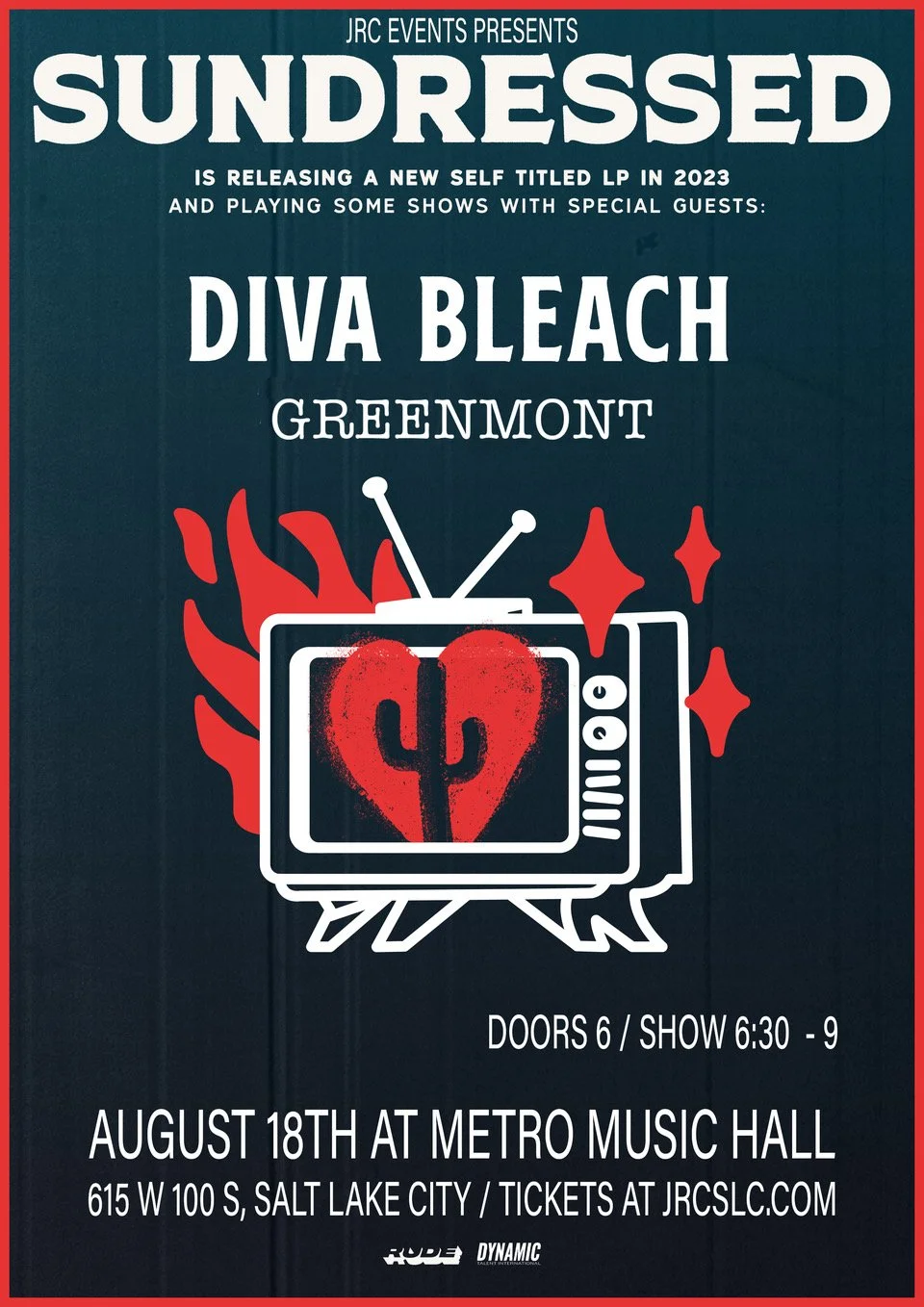 Sundressed, Diva Bleach, Greenmont @ Metro SLC
