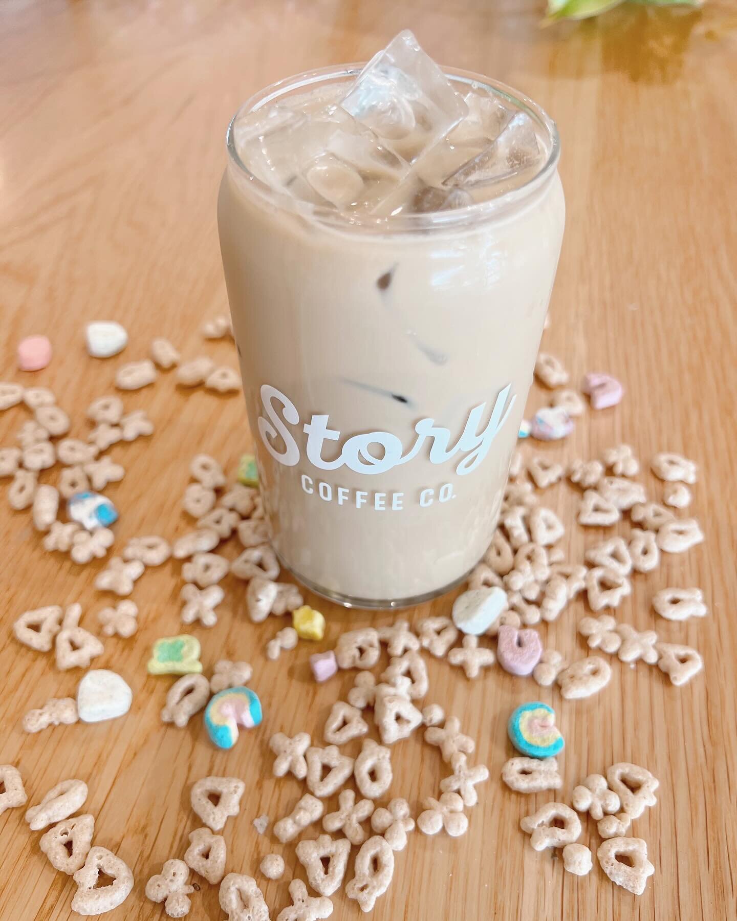 Lucky Charms Lattes are here! #brighterdays
