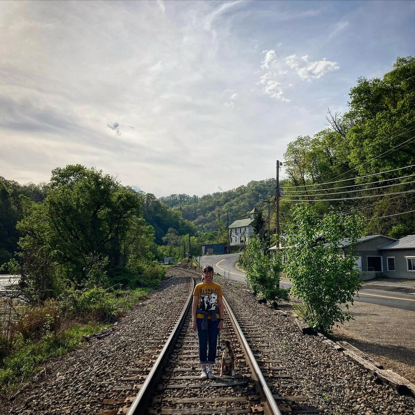 Obligatory #MarshallNC traintrack photo.