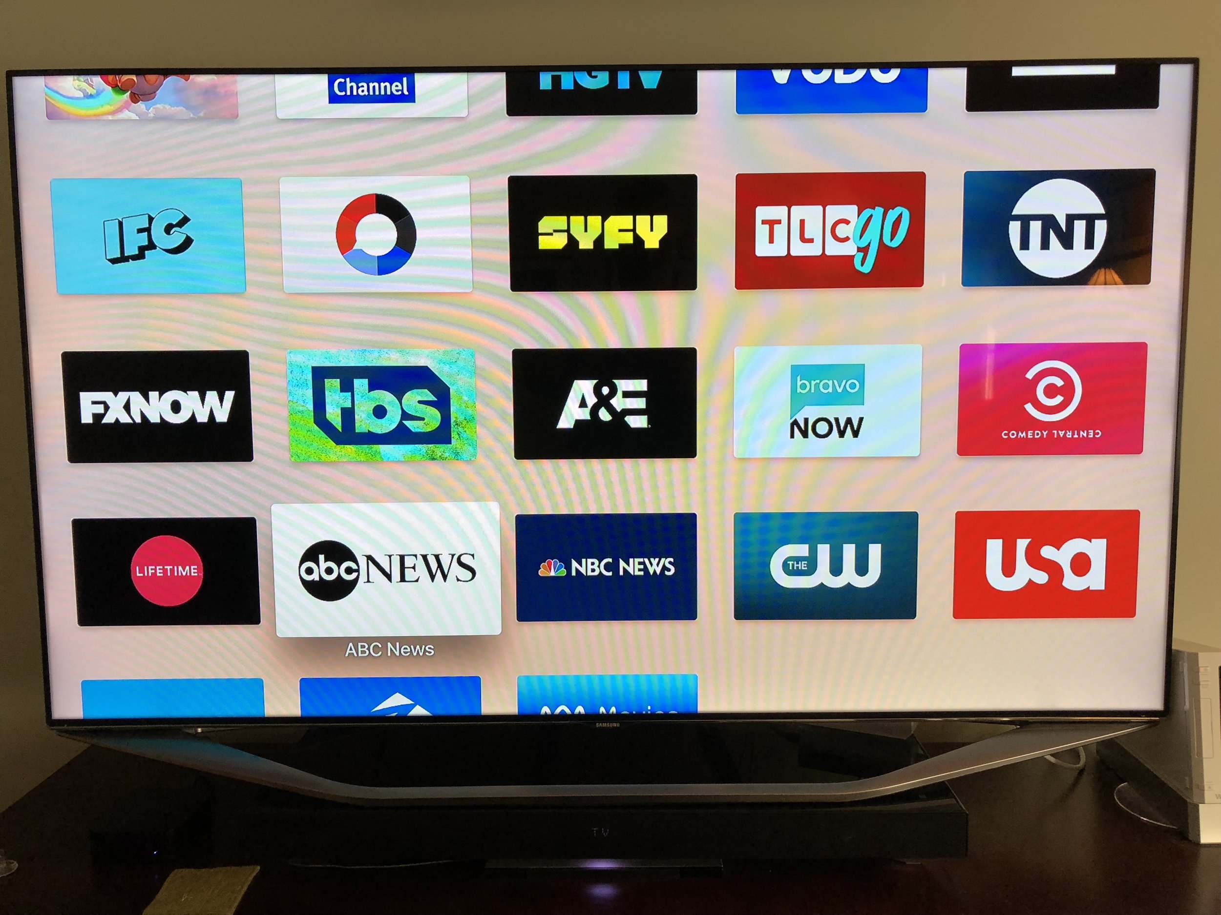 You have to register and activate every single app, then link them to your DirectTVNow account. Once you do, you can stream virtually every show on the network. Some even stream live TV.