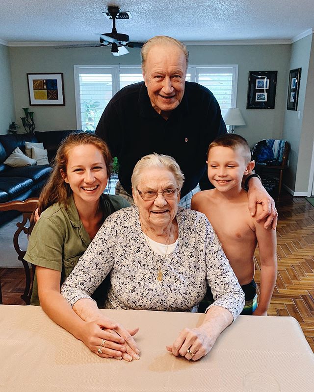 I&rsquo;ve had the opportunity to visit my grandparents and other loved ones over these last few days and I am truly so blessed to have the family I do. My grandparents lived nearby in North Carolina for half of each year until just after I began col