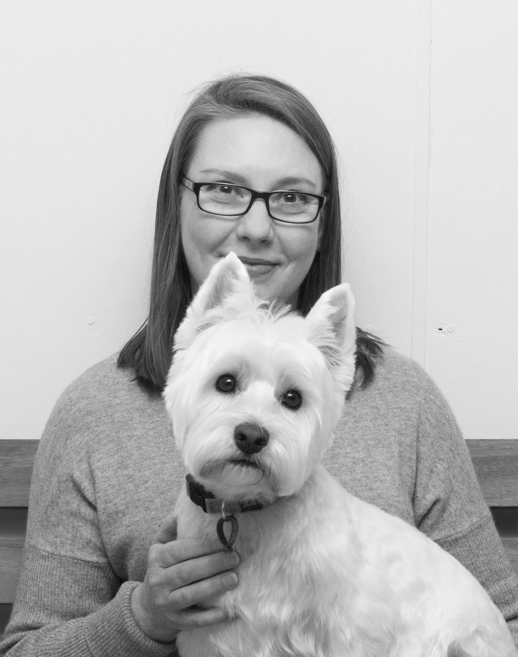 Susie and Gracie at the Dogs of the North SAlon