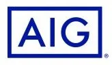 AIG logo with blue text on a white background.