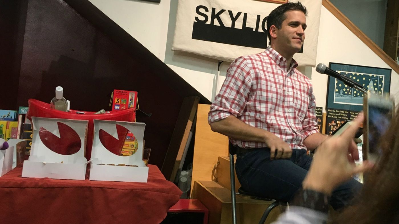 LA Times: Presenting his debut collection, Panio Gianopoulos is funny and disarming at Skylight Books