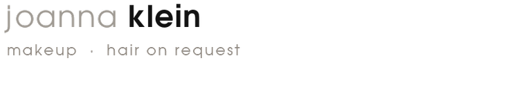 JOANNA KLEIN MAKEUP & HAIR