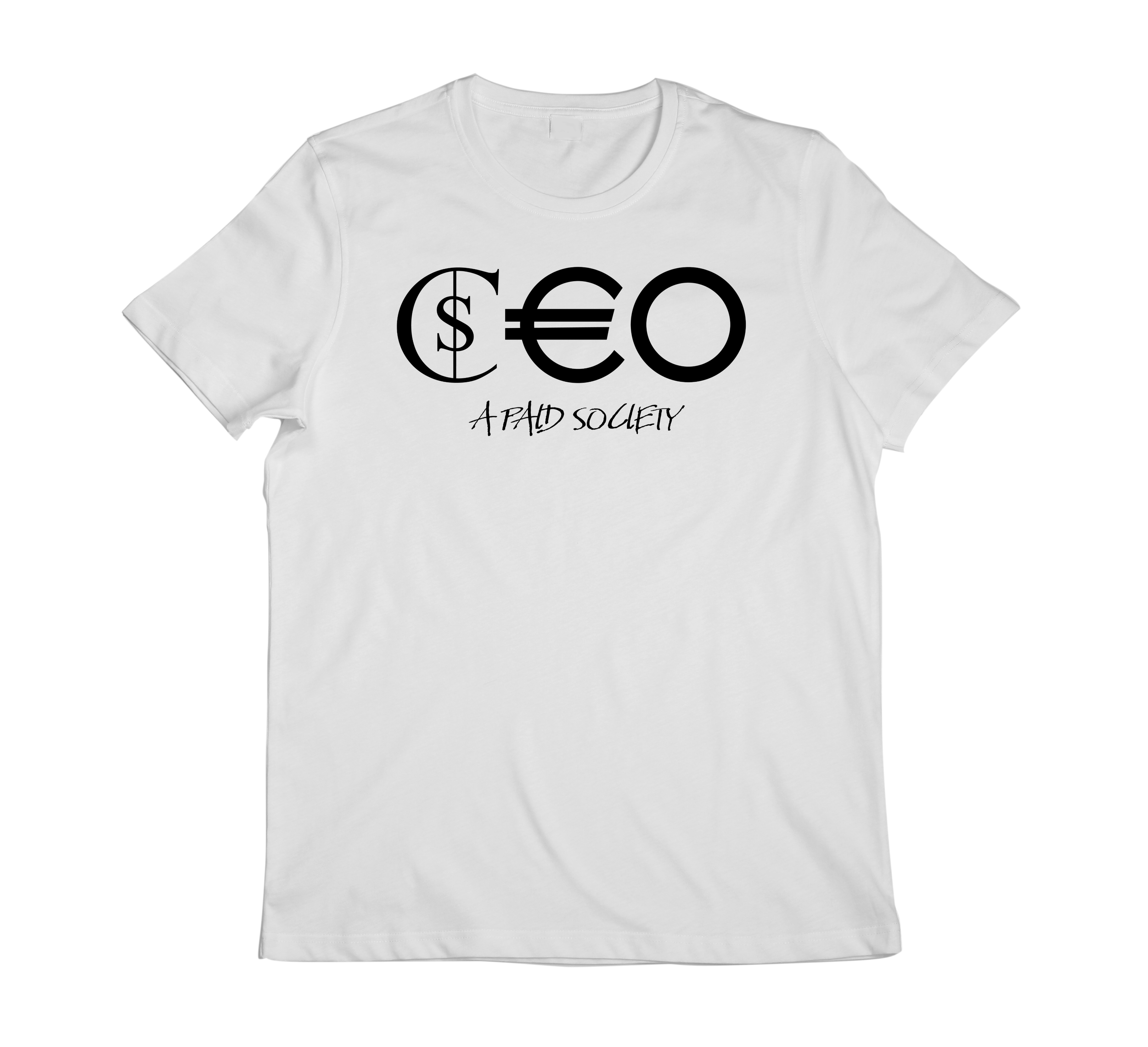 Mokash CEO With Logo White Shirt